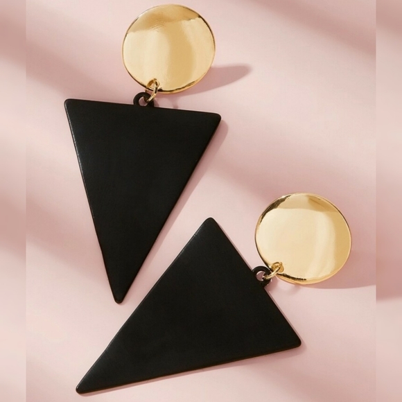 Statement drop earrings - Picture 2 of 3